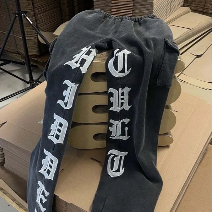 Drawstring Casual Sweat Pants